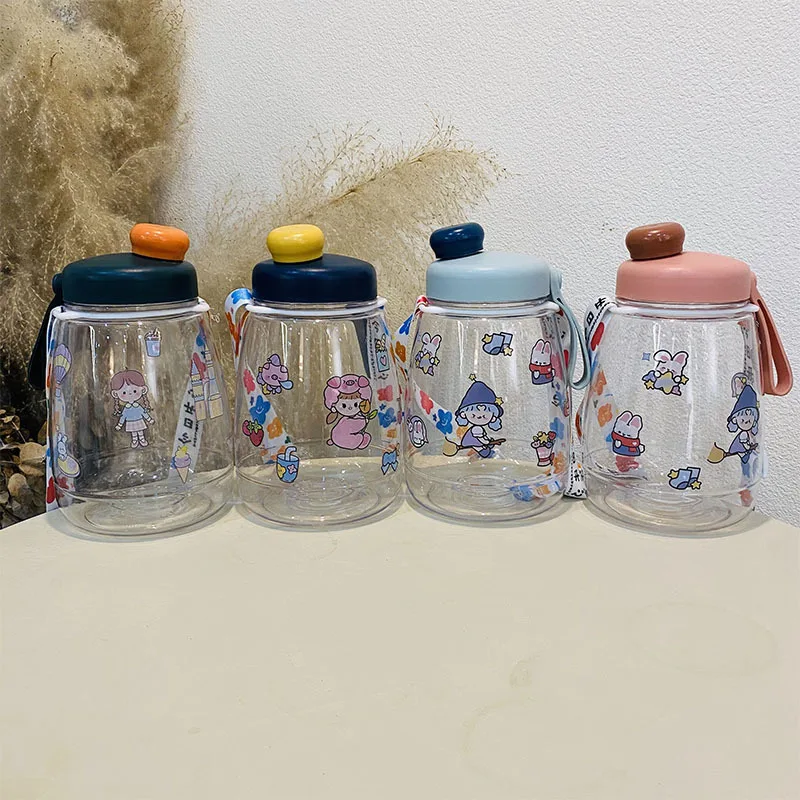 

Large capacity sports bottle 1300ml plastic portable water cup with straws outdoor sports camping cycling fitness water bottle