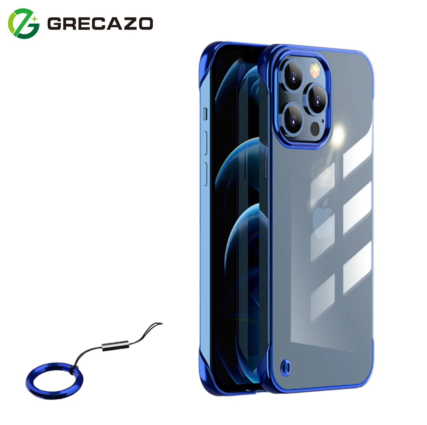 

Ультратонкий защитный чехол с гальваническим покрытием для Iphone12 13 Pro Max