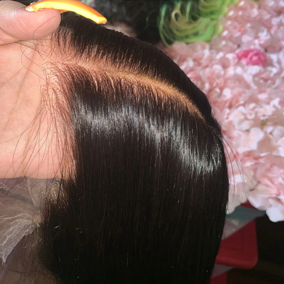 

13x4 HD Lace Frontal Closure 5x5 4x4 HD Lace Closure Only Remy 100% Human Hair pre plucked Brazilian Straight Lace Closure