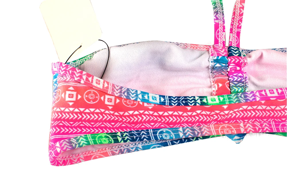 Детские купальники из двух предметов Раздельный купальник для девочек детский с