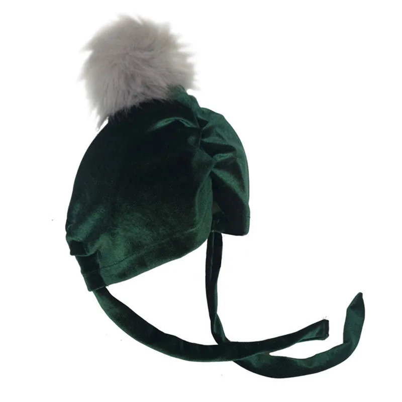 

Newborn Toddler Kids Baby Boy Girl Velvet Fur Winter Hat Cap Turban Velvet Beanie Hat Winter Cap Solid Color
