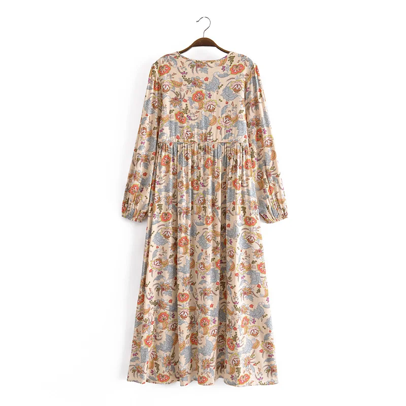 В винтажном стиле Женские туфли с кисточкой и цветочным принтом пляжное богемное