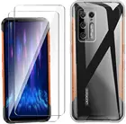 Стеклянный чехол 2-в-1 Для Doogee S97 Pro чехол + Защитная пленка для экрана чехол Для Doogee S97 Pro