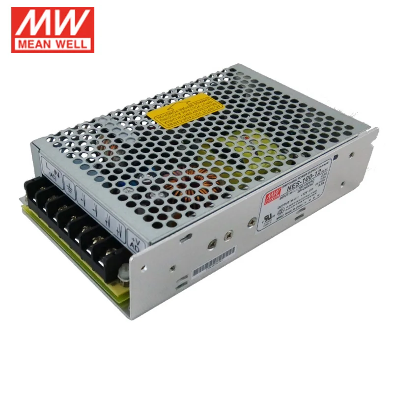 Фото MEAN WELL NES-100 100 Вт импульсный источник питания 110 В переменного тока 7 5 в 9 12 15 24 MEAN WELL NES-100 100 Вт импульсный источник питания 110 В переменного тока 7 5 в 9 12 15 24