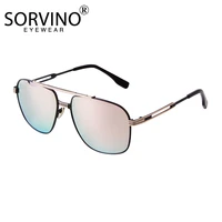 2022 vintage women flat top sunglasses male brand mirror pink square shade sun glasses men cool hollow gradient designer eyewear
