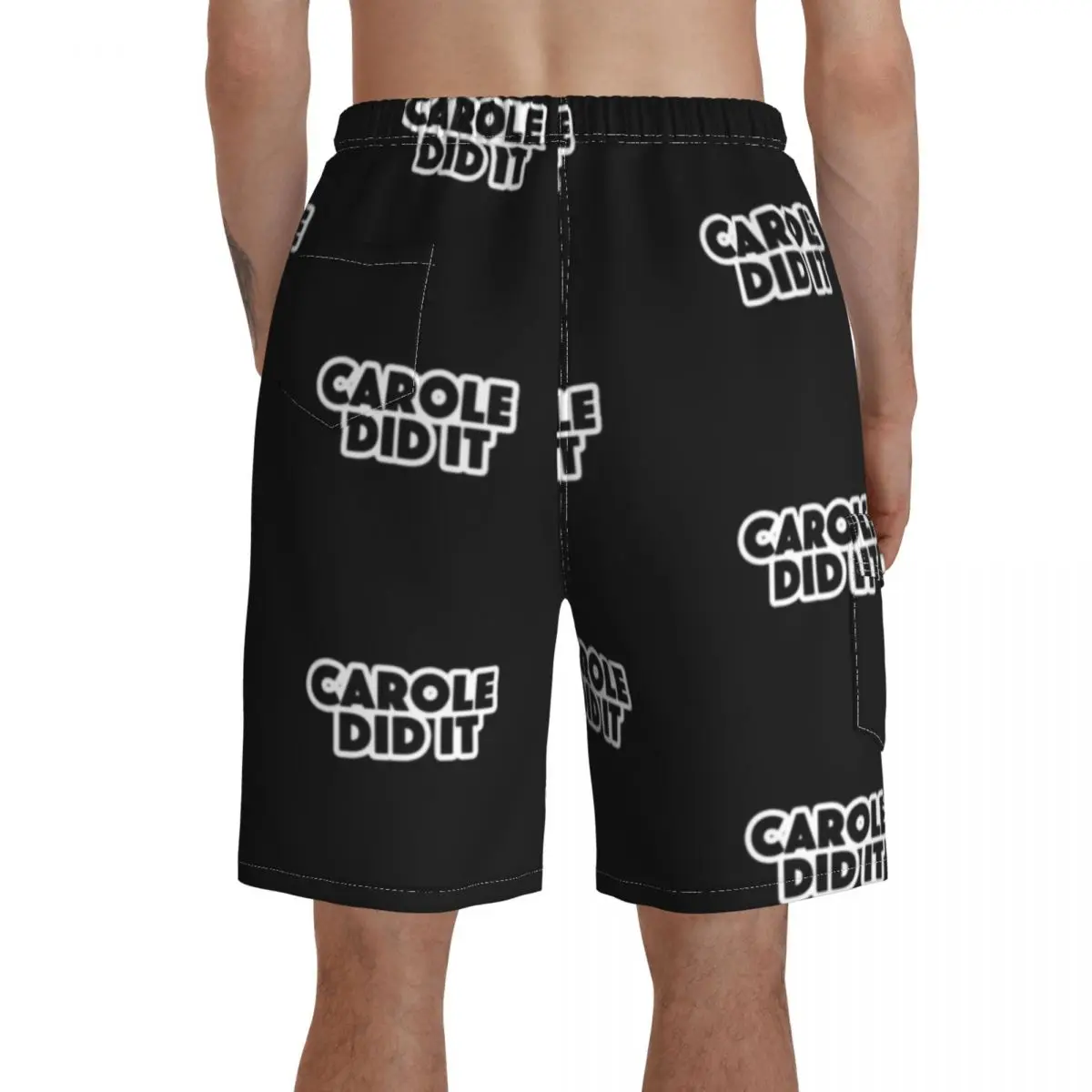 

Joe Exotic Board Shorts Beach Swimming Trunks Polyester Funny Men Swim Trunks