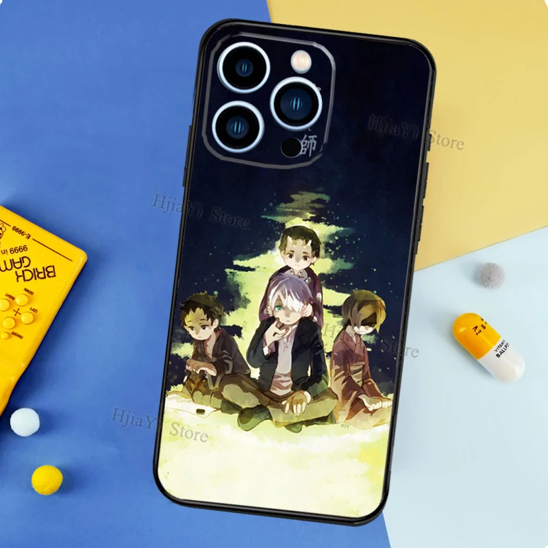 Силиконовый чехол для телефона с рисунком японской манги iPhone 13 Pro Max 12 Mini 11 14 15 XS MAX