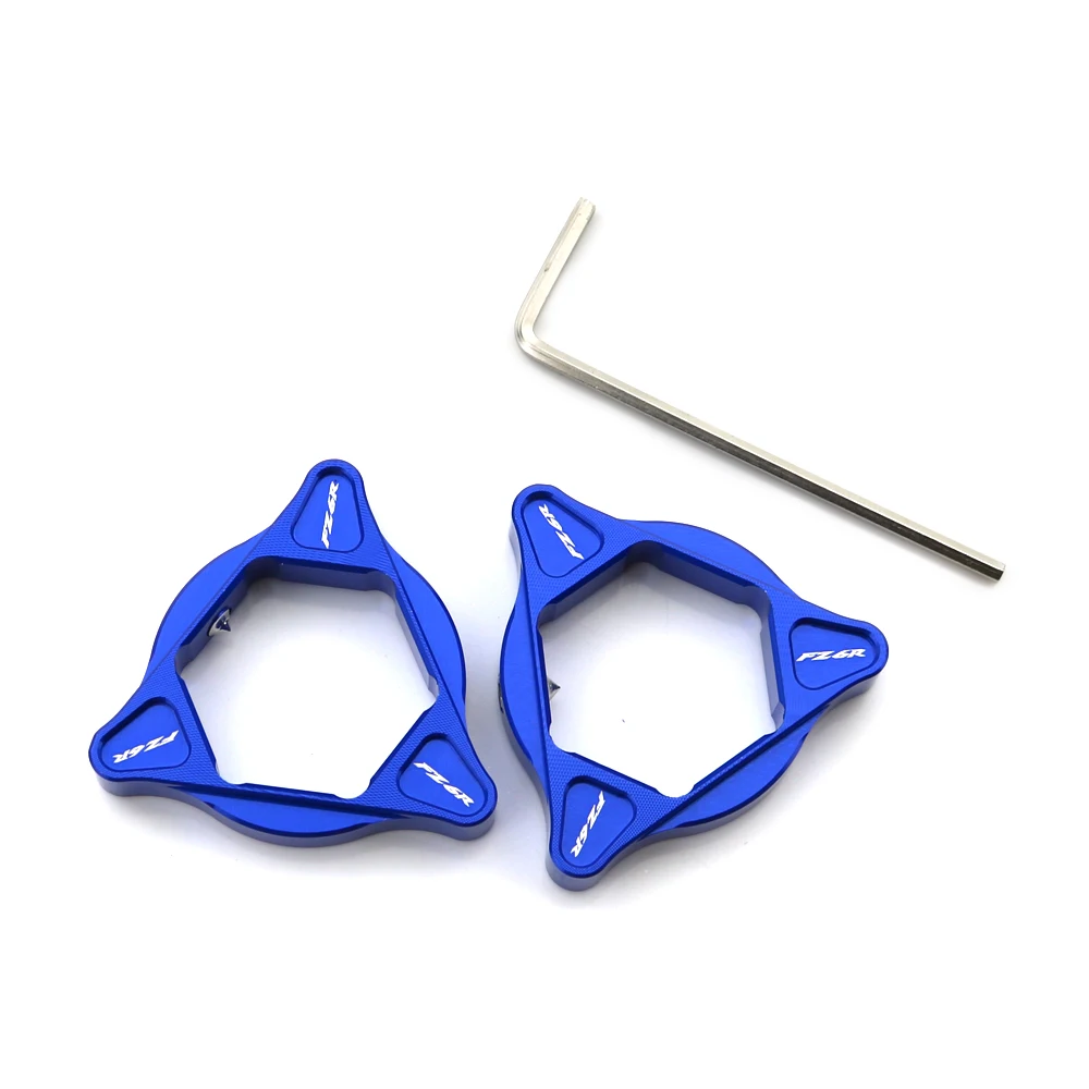 

Motorcycle Accessories For Yamaha FZ6R 2009-2010 22mm Front Fork Preload Adjuster Hexagon Design CNC Aluminum alloy