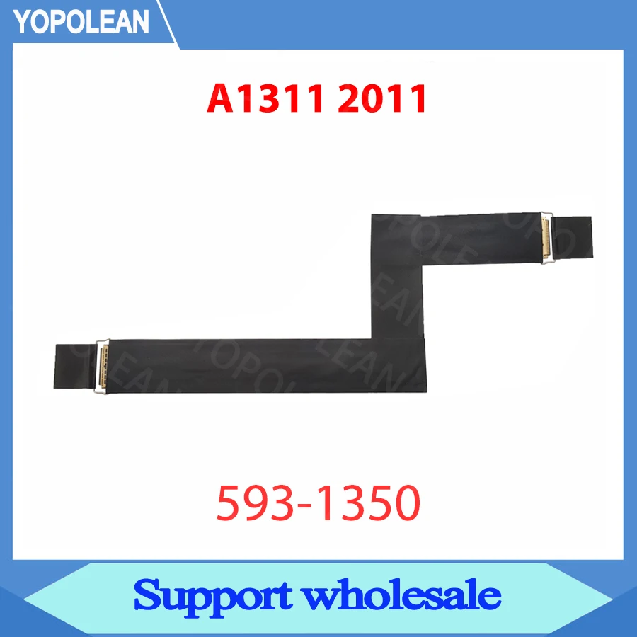 Новый ЖК-дисплей со светодиодным кабелем LVDS дисплей гибкий кабель 593-1350-A Для iMac 21 5