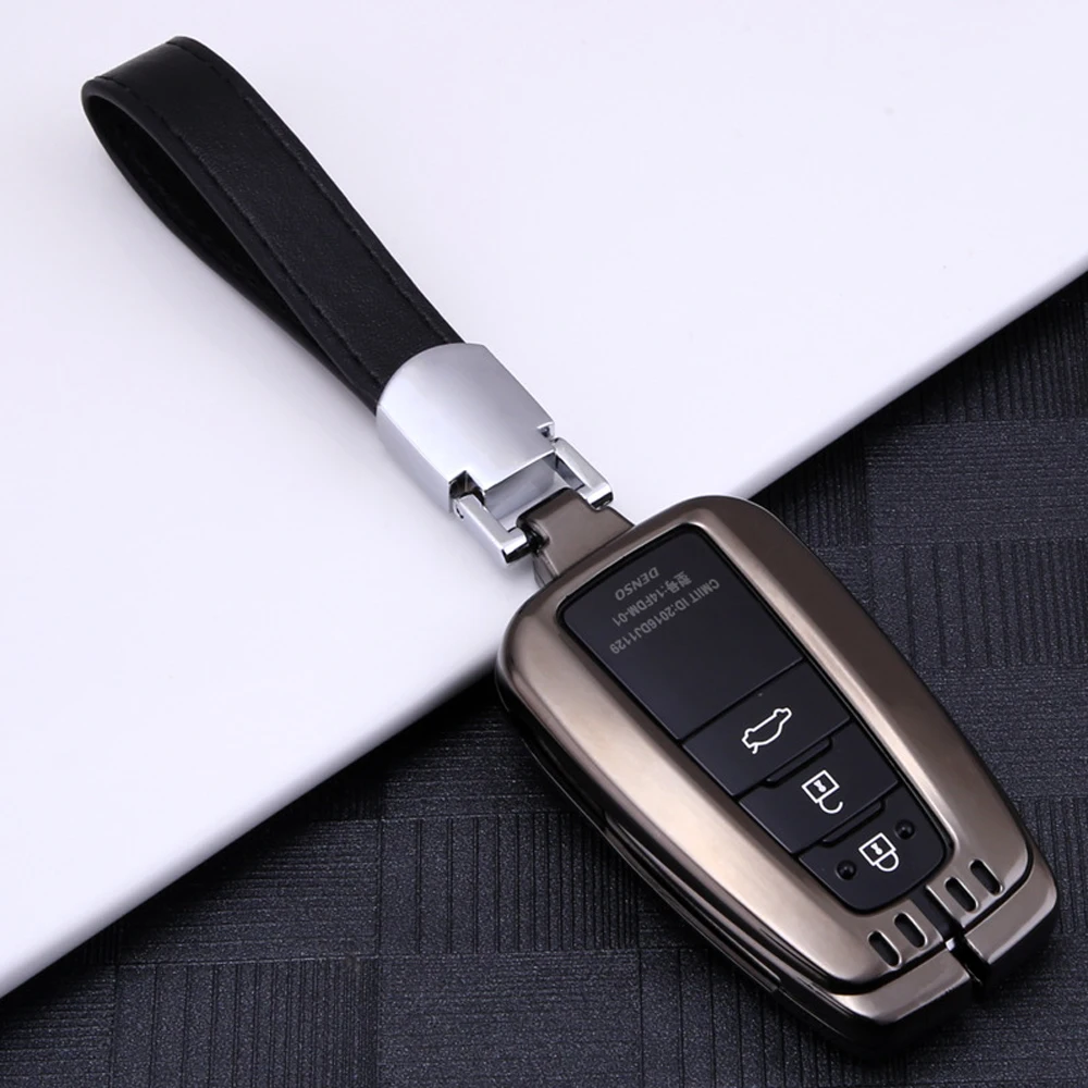 Новые аксессуары для автомобильных ключей чехол Toyota Camry CHR C-HR Aygo Prius Corolla RAV4 Prado