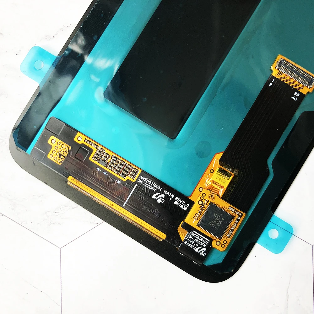 100% оригинал 5 6 ''Супер AMOLED LCD для Samsung Galaxy J6 2018 J600F J600 дисплей с сенсорным экраном