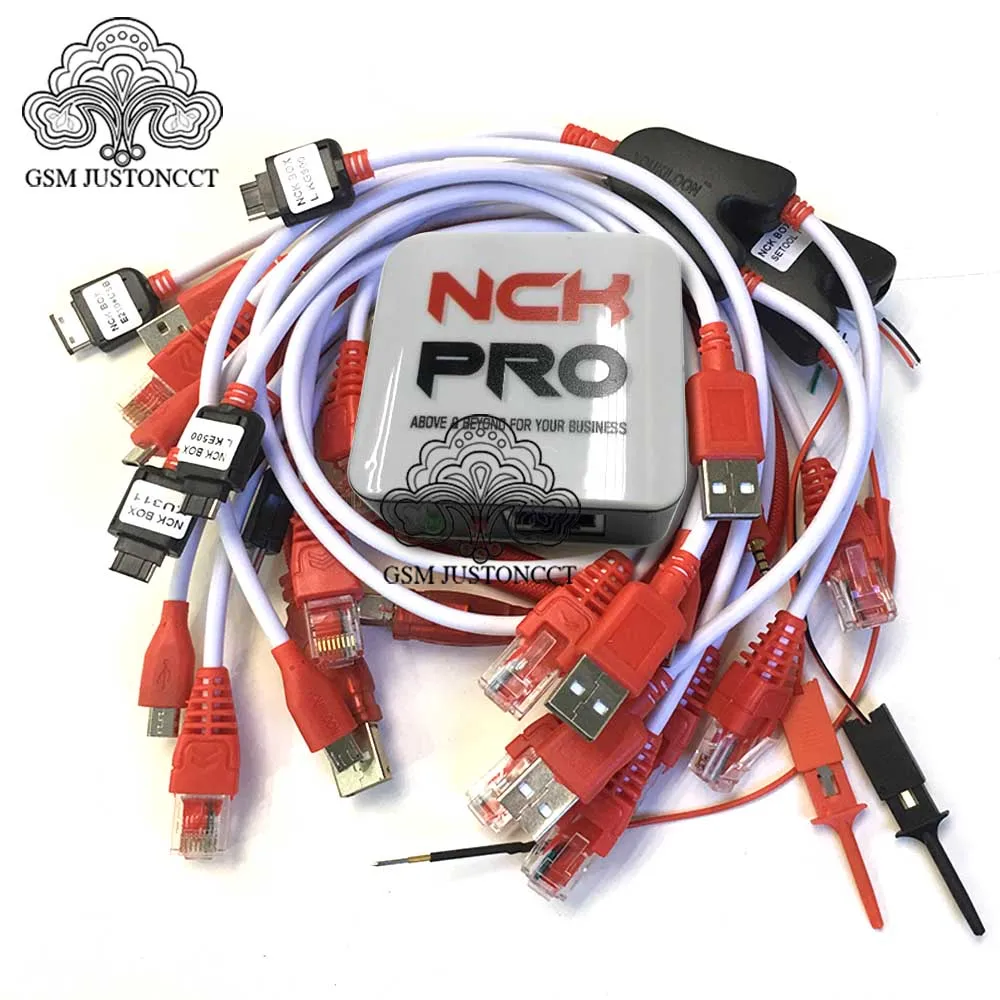 2023 Newest version Original NCK Pro 2 box  ( support NCK + UMT 2 in 1 )new update For Huawei Y3,Y5,Y6 + 16 cables