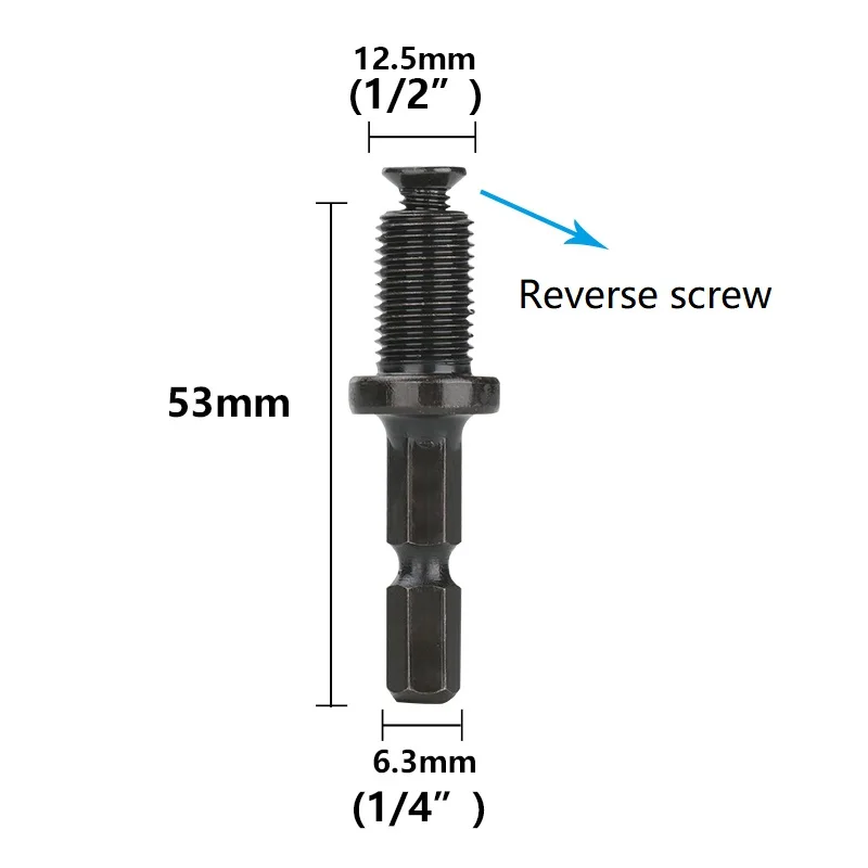 Адаптер для сверлильного патрона CMCP адаптер с шестигранным хвостовиком 1/4 дюйма