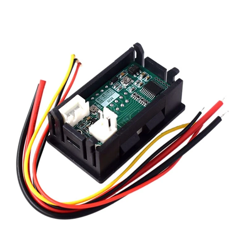 DC 0 100 в 10A цифровой вольтметр Амперметр Двойной дисплей детектор напряжения