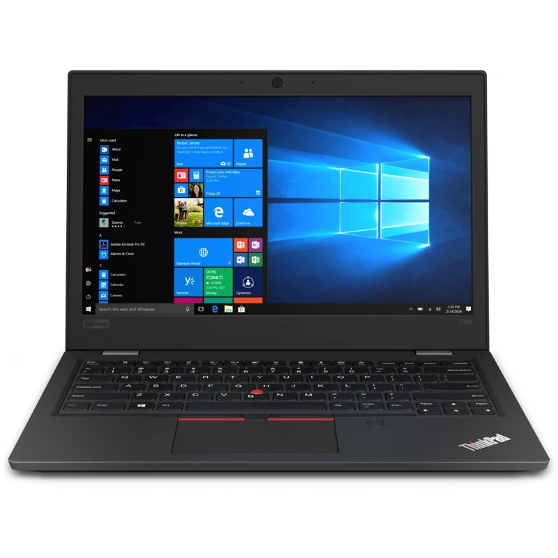 Ноутбук Lenovo ThinkPad L390 13.3" IPS Intel Core i5-8265U 8 Гб SSD 256 UHD Graphics 620 Win10 20NR0013RK | Компьютеры и