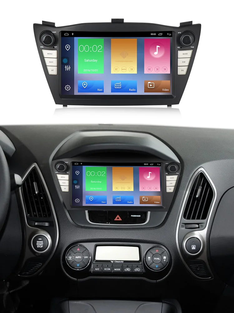 Продукт! DSP 2 ГБ+ 32 ГБ DSP Android 9,0 автомобильный мультимедийный плеер для hyundai IX35 2009- Tucson 2009- Авто навигация gps