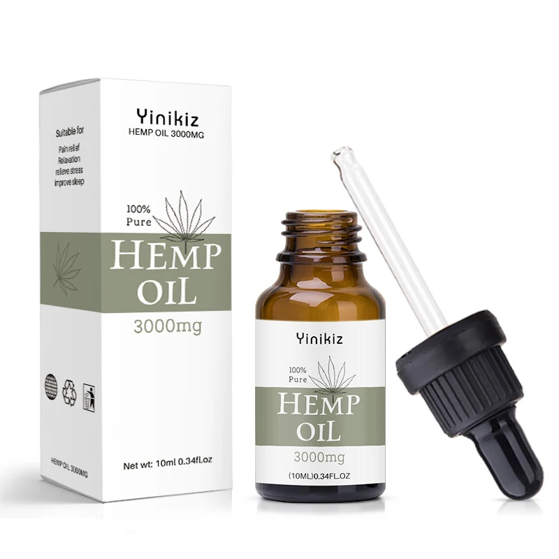 Конопля CBD органическое эфирное масло 10 мл семян конопли травяные капли для