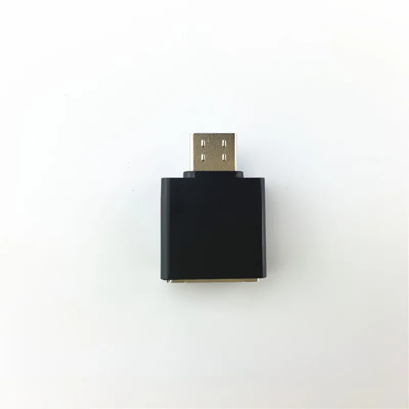 Черный Квадратный Мини OTG USB кабель OTG адаптер Micro USB штекер USB 2,0 Женский конвертер для планшета Android samsung Xiaomi huawei Phone - Цвет: Черный