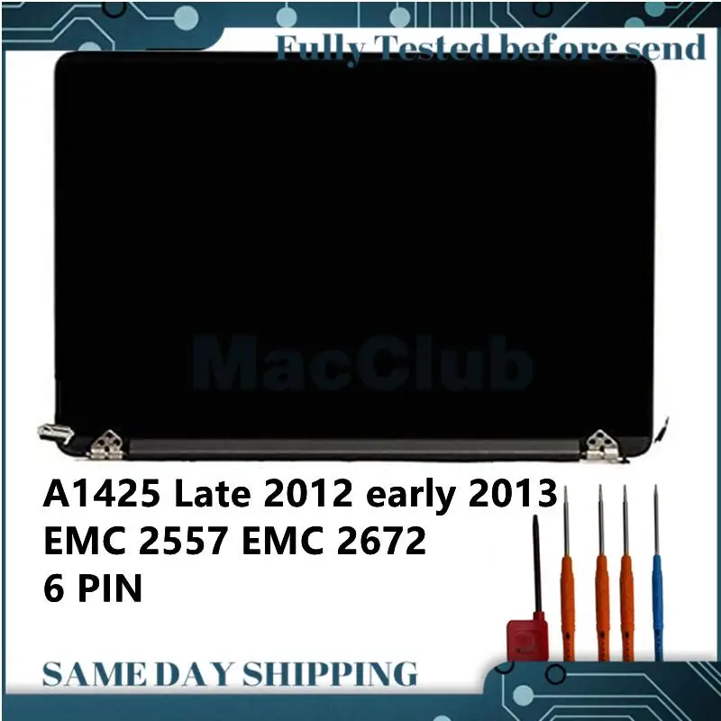 A1425 661 7014 для MacBook Pro Retina MD212 MD213 ME662 конец 2012 Ранняя 2013 ЭМС 2557 2672 дисплей ЖК экран в