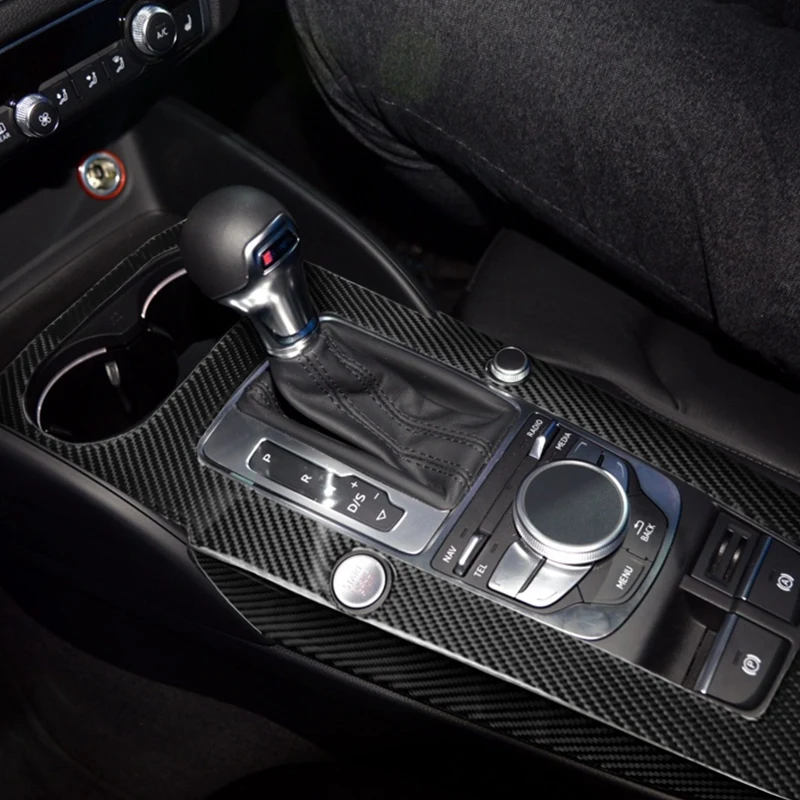 3 шт. аксессуары для салона автомобиля из углеродного волокна ручка переключения