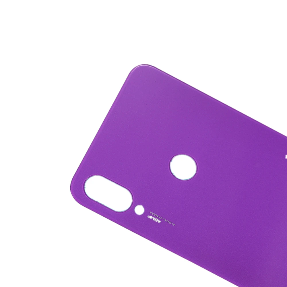 Для Xiaomi Redmi note 7 Крышка батарейного отсека задняя стеклянная панель Задняя Дверь Корпус чехол для Redmi note 7 pro задняя крышка батарейного отсека дверь