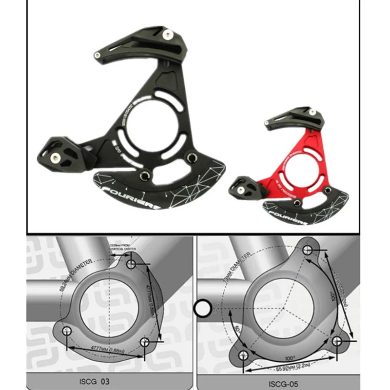 Цепная направляющая fouкурьера Enduro DH FR XC Bashguard 32T-38T односкоростное устройство