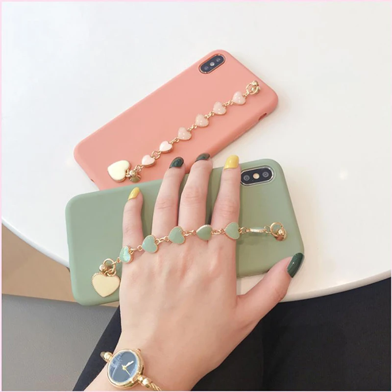 

Love Bracelet Case for Oppo A7X F1S F1A R11 R11S Plus F5 F3 F9 A57 A39 A59 A59S A73 A77 Glitter Case Cover Fundas Coque