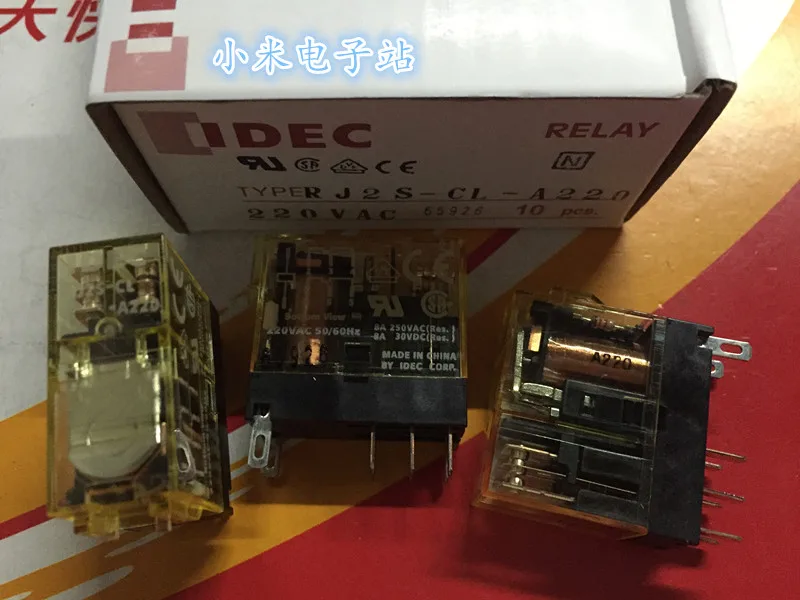 IDEC RJ2S CL A220 и пружинное реле 8A 250V 8 футов 2 группы G2R SN 220VAC|Реле| |