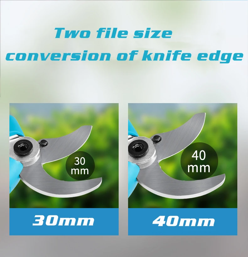 21VCordless секатор литий ионный секатора ножница эффективный ножницы для бонсая