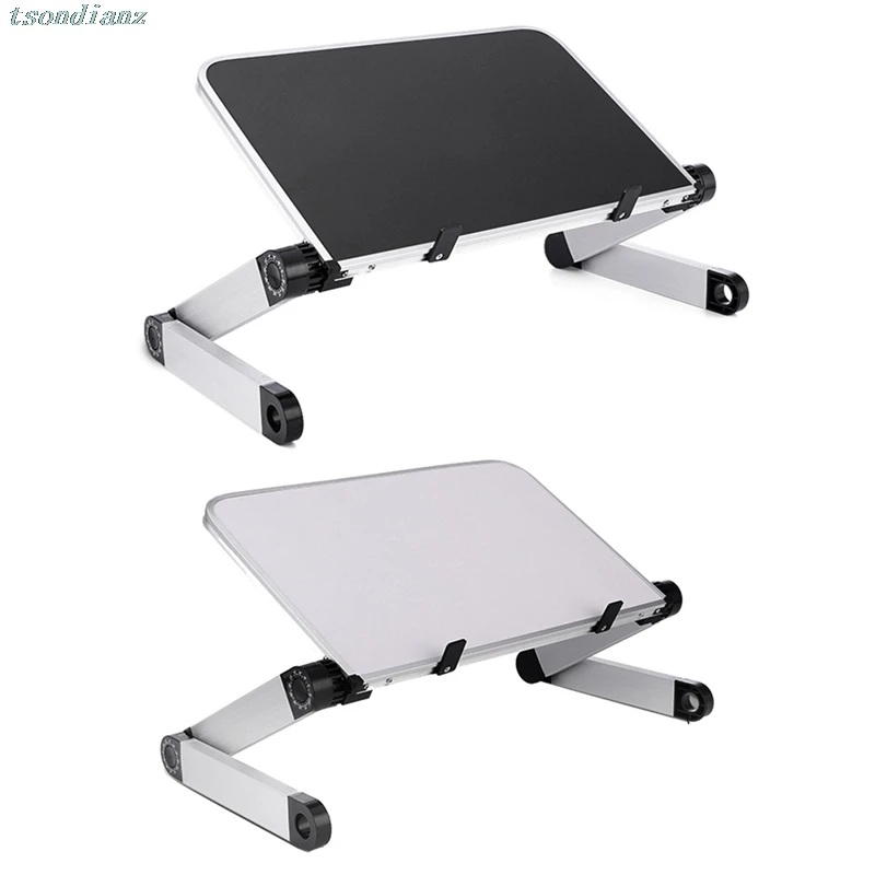 

360 Degree Adjustable Computer Table Adjustable Ergonomic Laptop Stand Laptop Desk for Bed Living Room Book Stand
