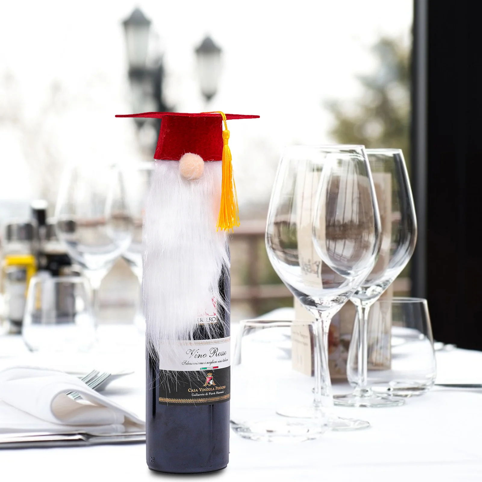 Новый сезон 2021 длинная шапка для бороды доктора кепка красного вина креативное