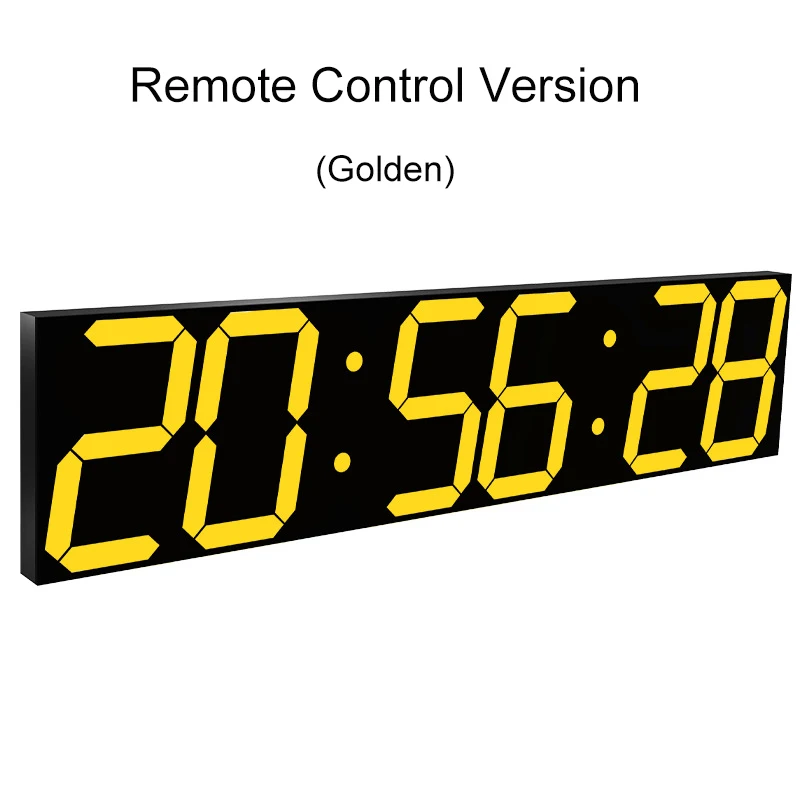 Многофункциональные акриловые зеркальные настенные часы большого размера