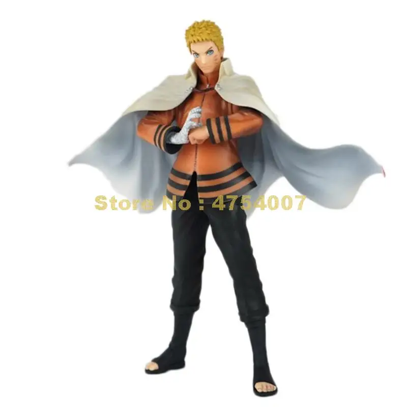 Экшн фигурка Наруто удзумаки Хокаге отец и сын ПВХ Коллекционная модель игрушка