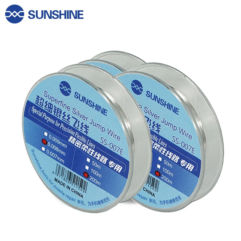 

SUNSHINE SS-007 сверхтонких серебристых перемычку специального назначения для точности Гибкая леска инструмент для ремонта мобильных телефонов