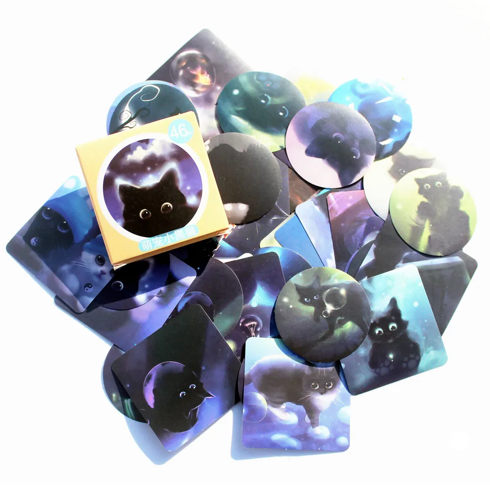 45 шт./кор. Хаяо Миядзаки Тоторо наклейки пакет разместил его Kawaii планировщик для