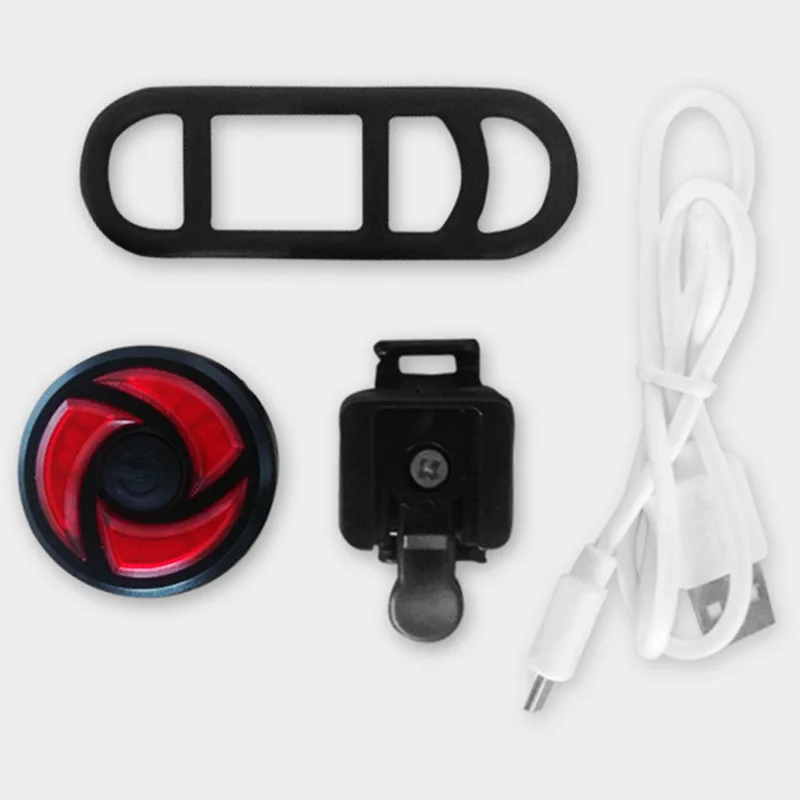 

Bicycle Gravity Induction Tail Lights Mountain Bike Charging Taillights Highlight Warning Lights Riding Automatic Induction Equi
