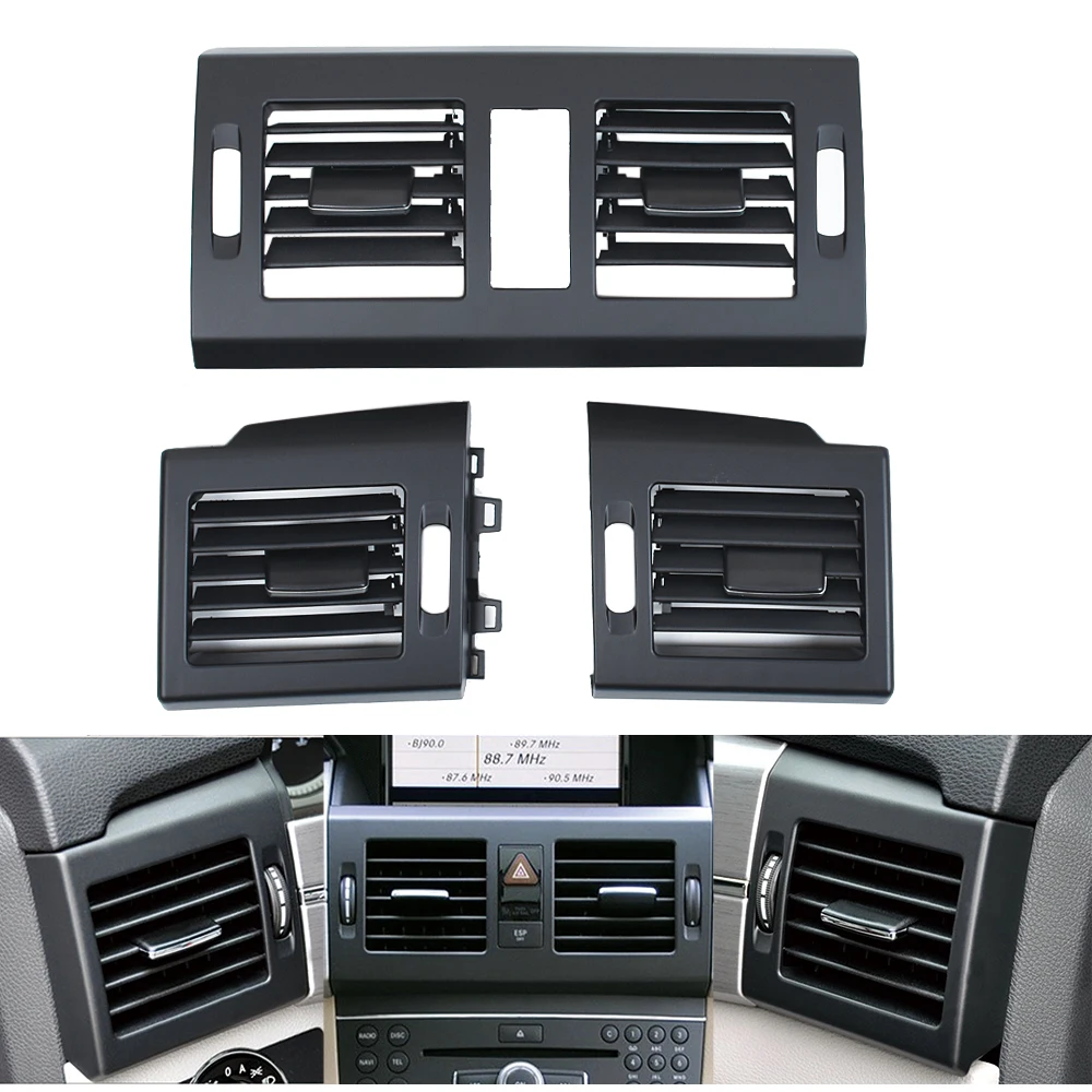 

Front Air Conditioning AC Ventilation Grille Cover Panel For Mercedes Benz 204 GLK Class 180 200 220 230 260 300 350 2008-2012