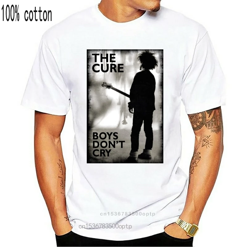 

Новинка, Мужская футболка The Cure, футболка для мальчиков, с надписью «Don't Cry», черная футболка, забавная футболка, новинка, футболка для женщин