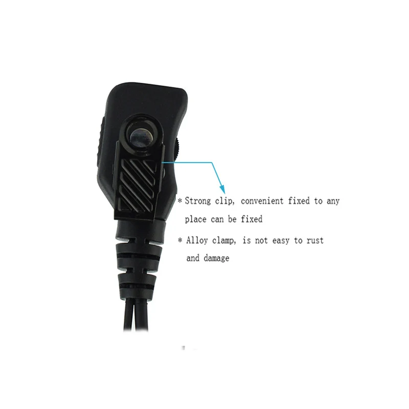 G Type Adjustable Volume Earpiece PU Wire 2Pin PTT Headphone For Kenwood BaoFeng UV-5R UV-82 BF888S Retevis RT5R H777 RT5 RT7