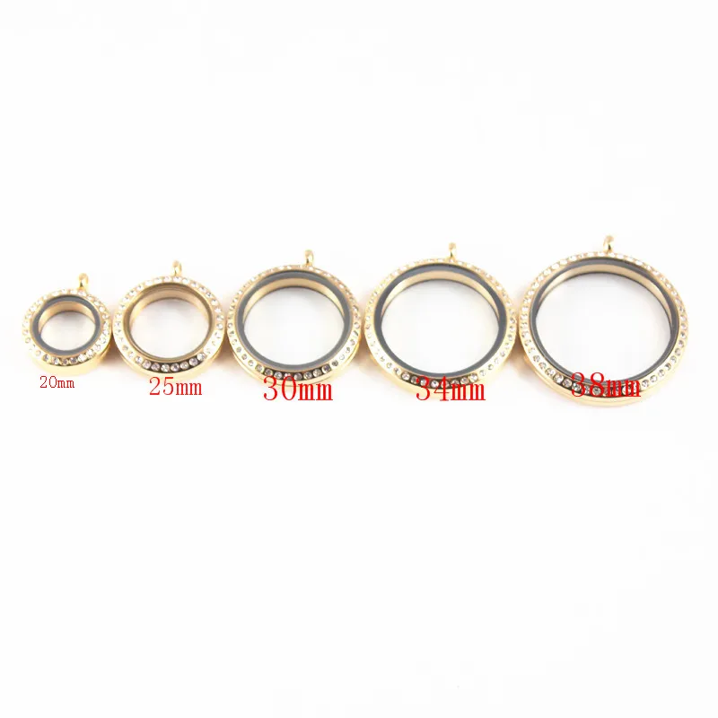5 шт./лот смесь 38 мм 34 30 25 20 316L из нержавеющей стали DIY Loket ювелирные изделия