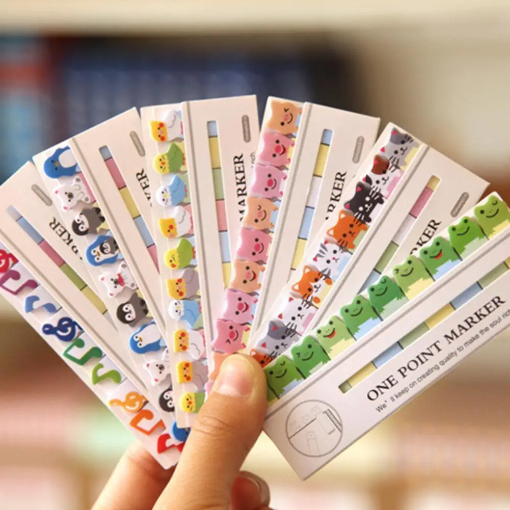 

Mini Cartoon Animal Sticky Notes Memo Pad Bookmarks Animals N Plan Pastes Creative Sit Learn Times Sticker Notes Stationery U1Q0