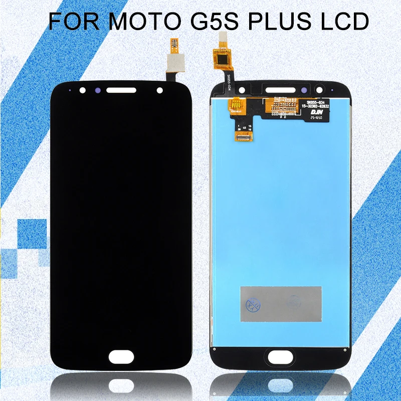 Catteny 5 дюймов XT1802 дисплей для Moto G5S Plus ЖК с сенсорным дигитайзером в сборе XT1803 XT1805