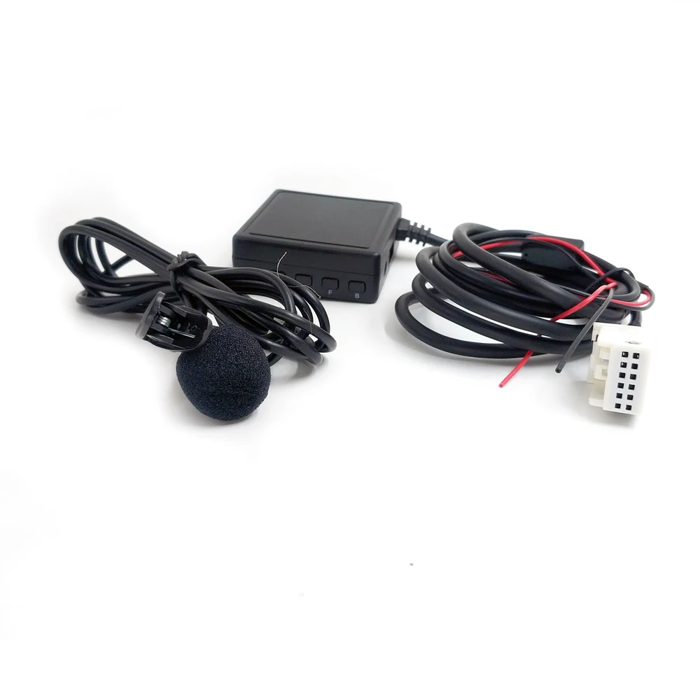 Biurlink беспроводной микрофон USB Bluetooth музыкальный аудио приемник без рук микрофон адаптер кабель для Volkswagen RCD210 RCD310 RCD510