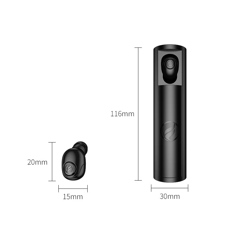 Наушники Беспроводные TWS X9 HIFI спортивные мини стерео басовые наушники с 2800/1200 мАч
