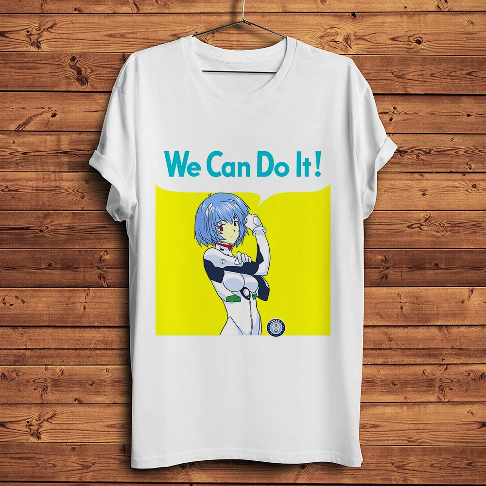 Эва Аянами рей и АСУКА Лэнгли сорью забавная футболка Мужская короткая классная