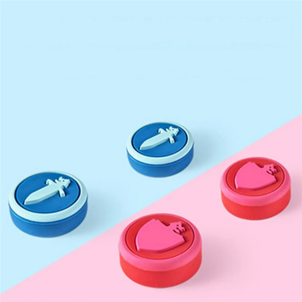 4 шт./компл. Мягкая силиконовая накладка на рукоятку аналоговая джойстик для Nintendo