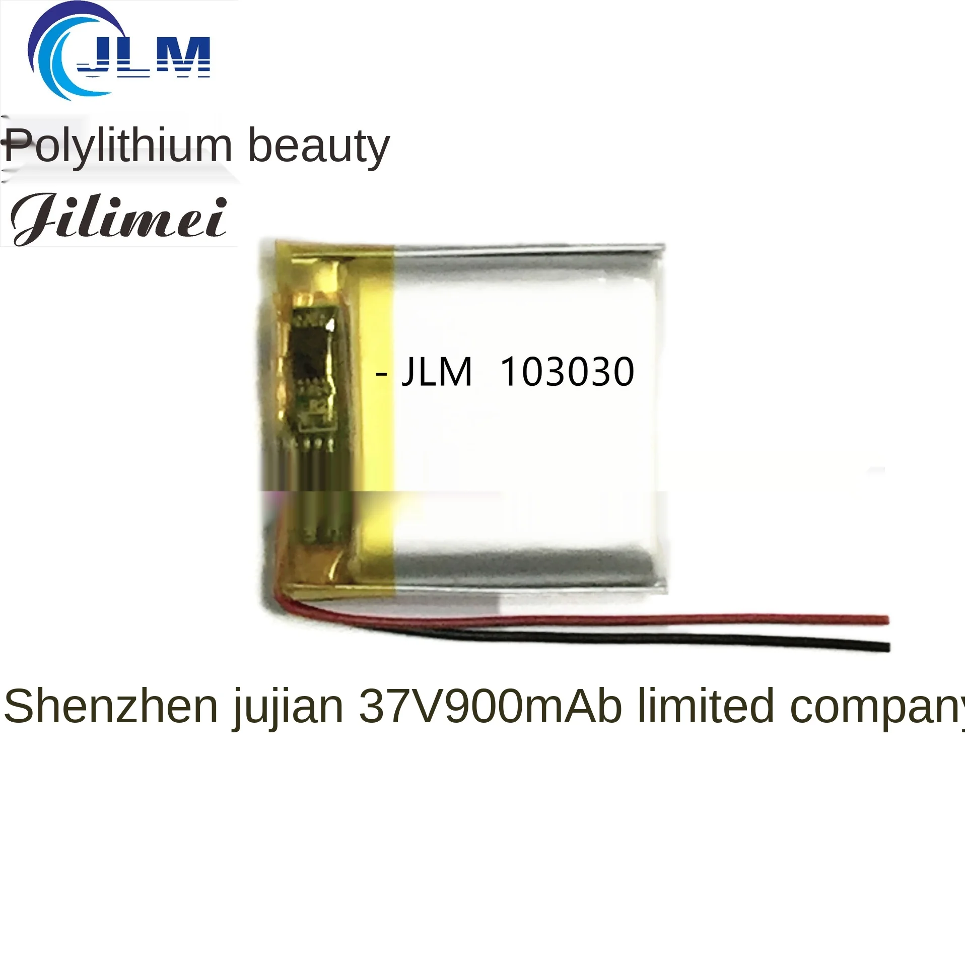 

1PCS Polymer Battery 103040 1200mAh Air Purifier 3.7V Rechargeable Water Replenishing Instrument Lithium Battery