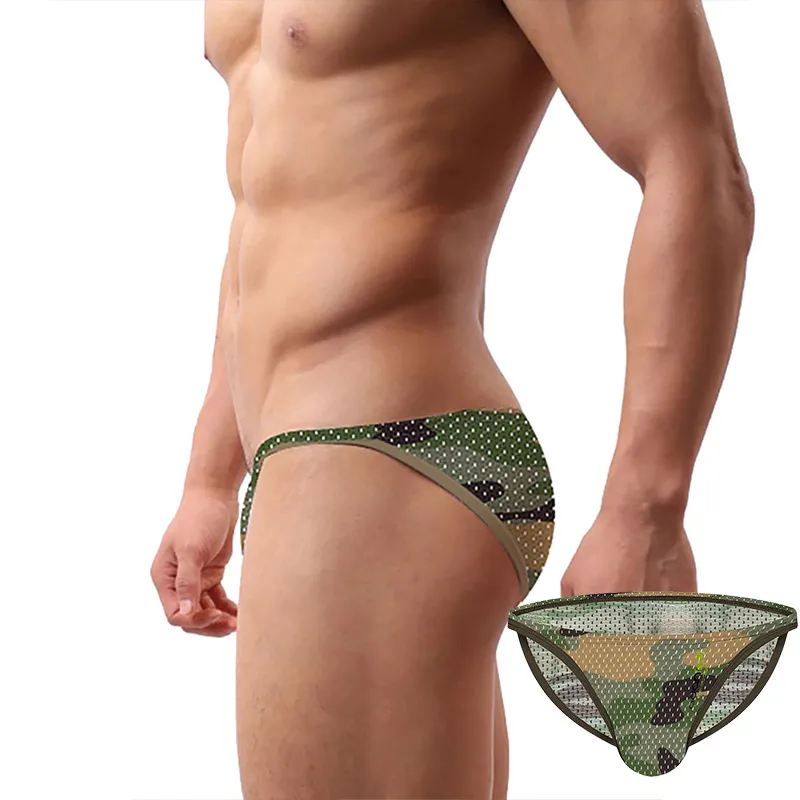 Гей-стринги G-string U Pouch кожаные мужские бикини T-back Нижнее белье Мужские