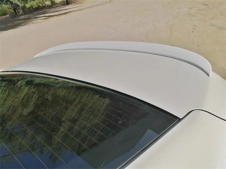 Спойлер для Peugeot 508 2011/12/13/14/2015/2016/2017 ABS Материал черный/белый задний крыло