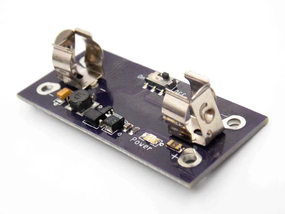 Модуль питания LilyPad повышающий преобразователь батареи AAA до 5 в для Arduino|step up|step up